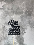 Topper na tort - Dla kolarza/ rowerzysty Personalizowany (Imię + Wiek)